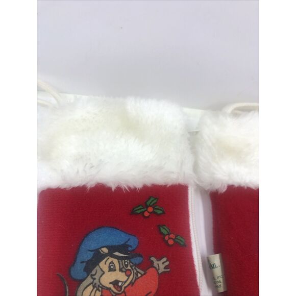 1986 Fievel An American Tail  McDonalds Mini Stockings. Vintage, Please Read - Picture 4 of 16